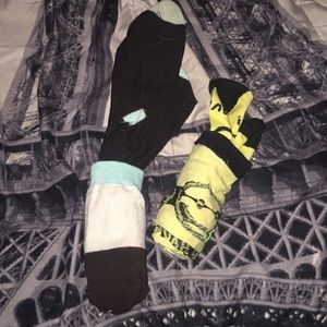 2 pairs of Cute Knee High Socks